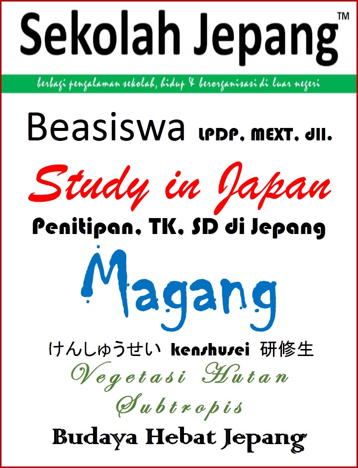 INFO BEASISWA & sekolah di Jepang